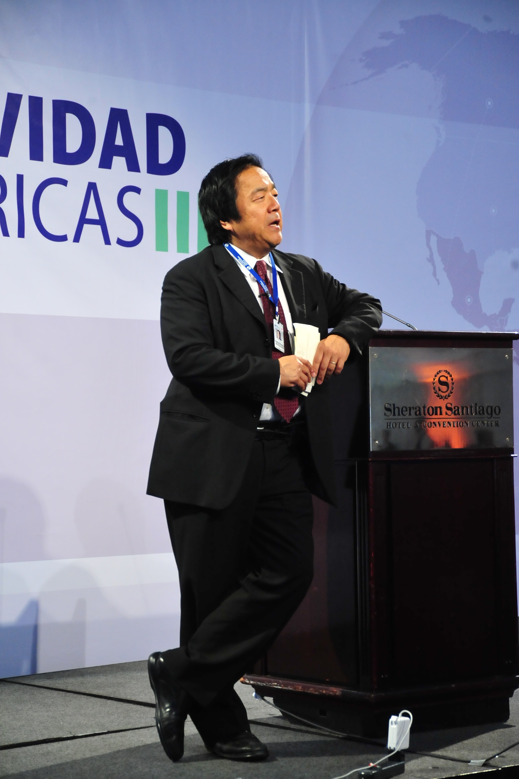 John Kao, Chairman of the Institute for Large Scale Innovation, speaks on the issues of competitiveness and innovation within the Western Hemisphere.