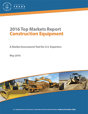 click to download the Construction Equipment Report